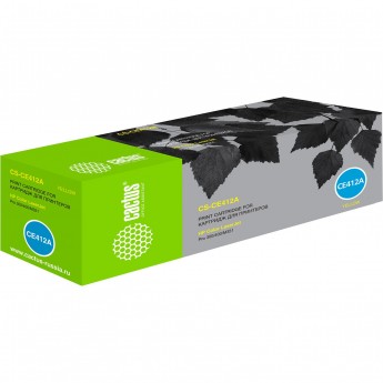 Лазерный картридж CACTUS CS-CE412A (HP 305A) для HP Color LaserJet M351, M351a Pro, M375, M375nw MFP Pro, M451, M451dn Pro, M451dw Pro, M451nw Pro, M475, M475dn MFP Pro, M475dw MFP Pro, желтый, 2 600 стр. Лазерный картридж CACTUS CS-CE412A (HP 305A) для HP Color LaserJet M351, M351a Pro, M375, M375nw MFP Pro, M451, M451dn Pro, M451dw Pro, M451nw Pro, M475, M475dn MFP Pro, M475dw MFP Pro, желтый, 2 600 стр.