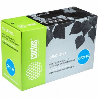 Лазерный картридж CACTUS CS-CF214XR (HP 14X) для HP LaserJet M712 Pro 700, M712dn Pro 700, M712n Pro 700, M712xh Pro 700, M725, M725dn (CF066A), M725f (CF067A), M725z (CF068A), черный, увеличенной емкости, 17 500 стр. Лазерный картридж CACTUS CS-CF214XR (HP 14X) для HP LaserJet M712 Pro 700, M712dn Pro 700, M712n Pro 700, M712xh Pro 700, M725, M725dn (CF066A), M725f (CF067A), M725z (CF068A), черный, увеличенной емкости, 17 500 стр.