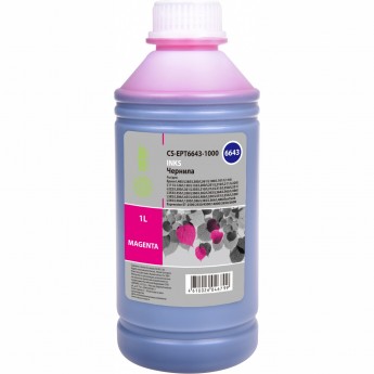 Чернила CACTUS CS-EPT6643-1000 для Epson L100, L110, L120, L132, L200, L210, L222, L300, L312, L350, L355, L382, L386, L456, L486, L550, L555, L566, L605, L655, L1300, L1455, L3050, L3060, L3070, L362, L364, L366, пурпурный, 1000 мл Чернила CACTUS CS-EPT6643-1000 для Epson L100, L110, L120, L132, L200, L210, L222, L300, L312, L350, L355, L382, L386, L456, L486, L550, L555, L566, L605, L655, L1300, L1455, L3050, L3060, L3070, L362, L364, L366, пурпурный, 1000 мл