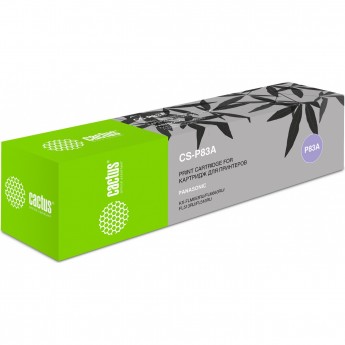Лазерный картридж CACTUS CS-P83A (KX-FA83A) для принтеров Panasonic KX FL511, FL511ru, FL512, FL513, FL513ru, FL540, FL540ru, FL541, FL543, FL543ru, FL611, FL611ru, FL612, FLM651, FLM652, FLM653ru, FLM663ru, черный, 2 500 стр. Лазерный картридж CACTUS CS-P83A (KX-FA83A) для принтеров Panasonic KX FL511, FL511ru, FL512, FL513, FL513ru, FL540, FL540ru, FL541, FL543, FL543ru, FL611, FL611ru, FL612, FLM651, FLM652, FLM653ru, FLM663ru, черный, 2 500 стр.