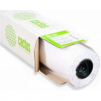 Бумага CACTUS CS-PM90-106745 42"(A0+) 1067мм-45м, 90г/м2, универсальная (с покрытием) втулка:50.8мм (2") 1рул/упак., белая матовая Бумага CACTUS CS-PM90-106745 42"(A0+) 1067мм-45м, 90г/м2, универсальная (с покрытием) втулка:50.8мм (2") 1рул/упак., белая матовая
