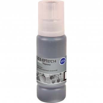 Чернила CACTUS CS-EPT07C14 (115BK) для Epson Ecotank L8160, 8180, черный, 70 мл Чернила CACTUS CS-EPT07C14 (115BK) для Epson Ecotank L8160, 8180, черный, 70 мл