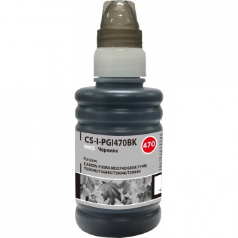 Чернила CACTUS CS-I-PGI470BK для Canon Pixma MG5740, MG6840, MG7740, TS5040, TS6040, TS8040, TS9040, черный, 100 мл Чернила CACTUS CS-I-PGI470BK для Canon Pixma MG5740, MG6840, MG7740, TS5040, TS6040, TS8040, TS9040, черный, 100 мл