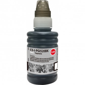Чернила CACTUS CS-I-PGI520BK для Canon PIXMA MP540, MP550, MP620, MP630, MP640, черный, 100 мл Чернила CACTUS CS-I-PGI520BK для Canon PIXMA MP540, MP550, MP620, MP630, MP640, черный, 100 мл