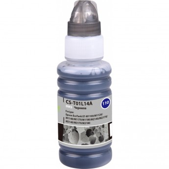 Чернила CACTUS CS-T01L14A для Epson M1100, M1120, M1170, M2140, M2170, черный, 70 мл Чернила CACTUS CS-T01L14A для Epson M1100, M1120, M1170, M2140, M2170, черный, 70 мл