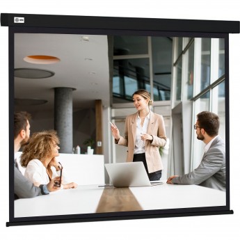 Экран CACTUS Wallscreen CS-PSW-168X299-BK, 16:9, настенно-потолочный, рулонный, 168x299 см. Экран CACTUS Wallscreen CS-PSW-168X299-BK, 16:9, настенно-потолочный, рулонный, 168x299 см.