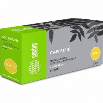 Комплект картриджей CACTUS CS-PH6121B (106R01476) черный для Xerox Phaser 6121, 6121mfp, 6121MFP D, 6121MFP N Комплект картриджей CACTUS CS-PH6121B (106R01476) черный для Xerox Phaser 6121, 6121mfp, 6121MFP D, 6121MFP N