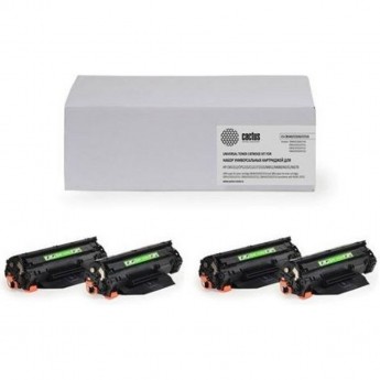 Комплект картриджей CACTUS CS-PH6125B-PH6125C-PH6125M-PH6125Y для принтеров Xerox Phaser 6125, 6125n, 6125wn Комплект картриджей CACTUS CS-PH6125B-PH6125C-PH6125M-PH6125Y для принтеров Xerox Phaser 6125, 6125n, 6125wn