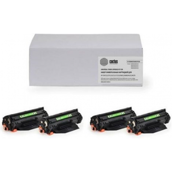 Комплект картриджей CACTUS CS-PH6140B-PH6140C-PH6140M-PH6140Y для принтеров Xerox Phaser 6140, 6140DN, 6140N Комплект картриджей CACTUS CS-PH6140B-PH6140C-PH6140M-PH6140Y для принтеров Xerox Phaser 6140, 6140DN, 6140N