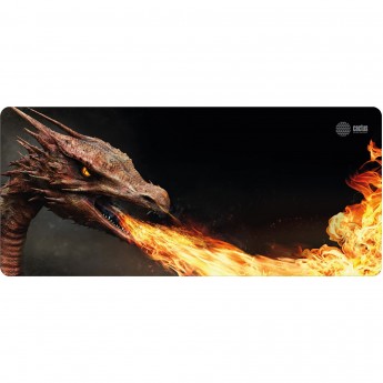 Коврик для мыши CACTUS CS-MP-PRO07XXL_MAK FIRE DRAGON черный 900x400x3мм Коврик для мыши CACTUS CS-MP-PRO07XXL_MAK FIRE DRAGON черный 900x400x3мм
