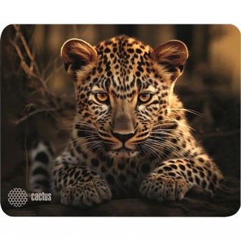 Коврик для мыши CACTUS LEOPARD CS-MP-D06S 250x200x3мм Коврик для мыши CACTUS LEOPARD CS-MP-D06S 250x200x3мм