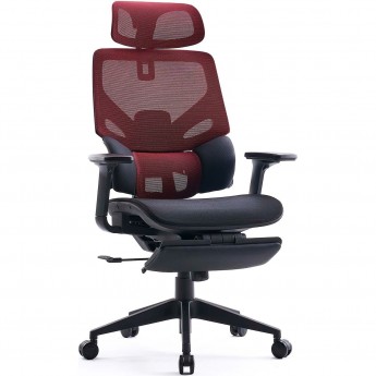 Кресло CACTUS CS-CHR-MC01-RDBK красный сиденье черный Кресло CACTUS CS-CHR-MC01-RDBK красный сиденье черный