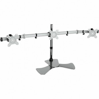 Кронштейн для мониторов CACTUS серебристый 15"-24" макс.8кг настольный наклон Кронштейн для мониторов CACTUS серебристый 15"-24" макс.8кг настольный наклон