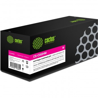 Лазерный картридж CACTUS CS-C055HM (Cartridge 055H) для Canon LBP663Cdw, LBP664Cx, MF746Cx, MF742Cdw, MF744Cdw, пурпурный, 5 900 стр. Лазерный картридж CACTUS CS-C055HM (Cartridge 055H) для Canon LBP663Cdw, LBP664Cx, MF746Cx, MF742Cdw, MF744Cdw, пурпурный, 5 900 стр.