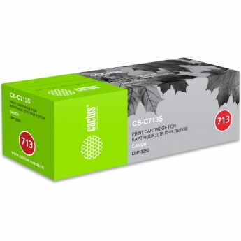 Лазерный картридж CACTUS CS-C713S (Cartridge 713) для Canon LBP 3250 i-Sensys, черный, 2 000 стр. Лазерный картридж CACTUS CS-C713S (Cartridge 713) для Canon LBP 3250 i-Sensys, черный, 2 000 стр.