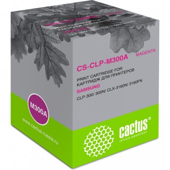 Лазерный картридж CACTUS CS-CLP-M300A (CLP-M300A) для Samsung CLP 300, 300n; CLX 2160, 2160n, 2160x, 2161k, 2161kn, 3130, 3130n, 3160, 3160fn, 3160n, пурпурный, 1 000 стр. Лазерный картридж CACTUS CS-CLP-M300A (CLP-M300A) для Samsung CLP 300, 300n; CLX 2160, 2160n, 2160x, 2161k, 2161kn, 3130, 3130n, 3160, 3160fn, 3160n, пурпурный, 1 000 стр.