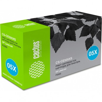 Лазерный картридж CACTUS CS-CE505XS (HP 05X) для HP LaserJet P2050, P2055, P2055d, P2055dn, P2055x, черный, увеличенной емкости, 6 500 стр. Лазерный картридж CACTUS CS-CE505XS (HP 05X) для HP LaserJet P2050, P2055, P2055d, P2055dn, P2055x, черный, увеличенной емкости, 6 500 стр.