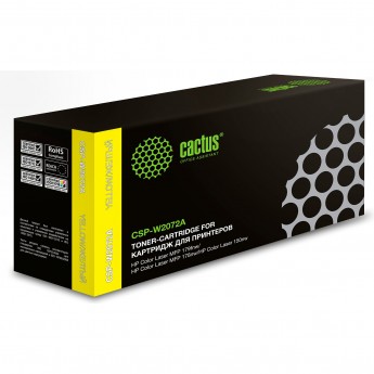 Лазерный картридж CACTUS CSP-W2072A (HP 117A) для HP Color Laser 150a, 150nw, 178nw MFP, 179fnw MFP, желтый, 700 стр. Лазерный картридж CACTUS CSP-W2072A (HP 117A) для HP Color Laser 150a, 150nw, 178nw MFP, 179fnw MFP, желтый, 700 стр.