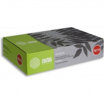 Лазерный картридж CACTUS CS-TK715 (TK-715) для принтеров Kyocera Mita KM: 3050, 4050, 5050, Utax: CD1230, CD1240, CD1250, черный, 34 000 стр. Лазерный картридж CACTUS CS-TK715 (TK-715) для принтеров Kyocera Mita KM: 3050, 4050, 5050, Utax: CD1230, CD1240, CD1250, черный, 34 000 стр.