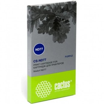 Матричный картридж CACTUS CS-ND77 (01750075146) для Nixdorf ND77, пурпурный Матричный картридж CACTUS CS-ND77 (01750075146) для Nixdorf ND77, пурпурный