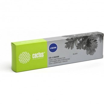 Матричный картридж CACTUS CS-LQ630 (S015307) для Epson LQ-630, 630S, черный Матричный картридж CACTUS CS-LQ630 (S015307) для Epson LQ-630, 630S, черный