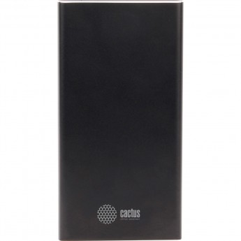 Мобильный аккумулятор CACTUS 10000mAh 2.1A 2xUSB черный Мобильный аккумулятор CACTUS 10000mAh 2.1A 2xUSB черный