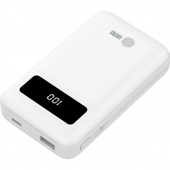 Мобильный аккумулятор CACTUS CS-PBFSNT-10000, 3A, 1xUSB, белый, 10'000 mAh Мобильный аккумулятор CACTUS CS-PBFSNT-10000, 3A, 1xUSB, белый, 10'000 mAh