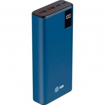 Мобильный аккумулятор CACTUS CS-PBFSYT-20000 3A, 2xUSB, голубой, 20000 mAh Мобильный аккумулятор CACTUS CS-PBFSYT-20000 3A, 2xUSB, голубой, 20000 mAh