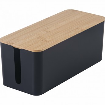 Органайзер CACTUS CS-BOX-BL черный/бамбук Органайзер CACTUS CS-BOX-BL черный/бамбук