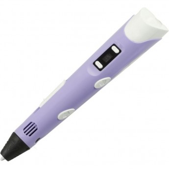 Ручка 3D CACTUS CS-3D-PEN-A-PL PLA ABS LCD Фиолетовый Ручка 3D CACTUS CS-3D-PEN-A-PL PLA ABS LCD Фиолетовый