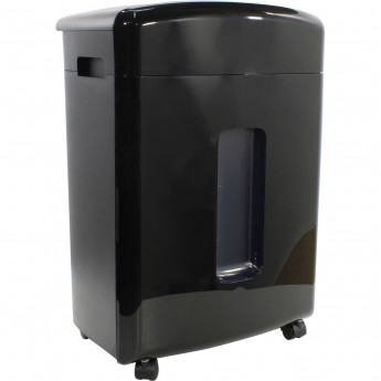 Шредер CACTUS CS-SH-12-20-4X12H P-4 перекрестный скрепки скобы пластиковые карты 12 листов 20л черный Шредер CACTUS CS-SH-12-20-4X12H P-4 перекрестный скрепки скобы пластиковые карты 12 листов 20л черный