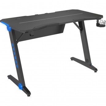 Стол игровой CACTUS CS-GTIZ-BK-CARBON-RGB столешница, МДФ карбон, каркас, черный Стол игровой CACTUS CS-GTIZ-BK-CARBON-RGB столешница, МДФ карбон, каркас, черный