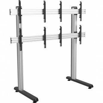 Стойка для телевизора CACTUS CS-FS-TV4-PRO черный 32"-70" макс 50кг напольный мобильный