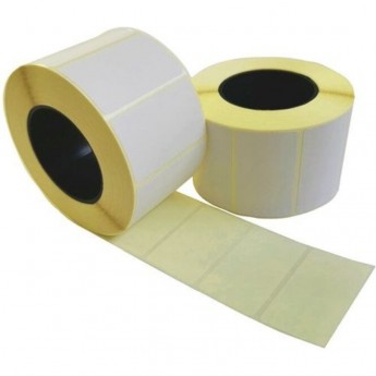 Термоэтикетки CACTUS TOP CS-TT43251000 43x25мм самоклеющиеся 1000шт/рул белый