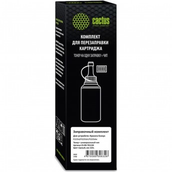 Тонер CACTUS CS-RK-TK1150 для принтера Kyocera Ecosys P2235d, P2235dn, P2235dw, M2735dw, в компл.:чип, черный, флакон 125 гр. Тонер CACTUS CS-RK-TK1150 для принтера Kyocera Ecosys P2235d, P2235dn, P2235dw, M2735dw, в компл.:чип, черный, флакон 125 гр.