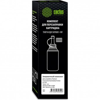 Тонер CACTUS CS-RK-TL-420H для принтера Pantum P3010, M6700, M6800, P3300, M7100, в компл.:чип, черный, флакон 100 гр. Тонер CACTUS CS-RK-TL-420H для принтера Pantum P3010, M6700, M6800, P3300, M7100, в компл.:чип, черный, флакон 100 гр.